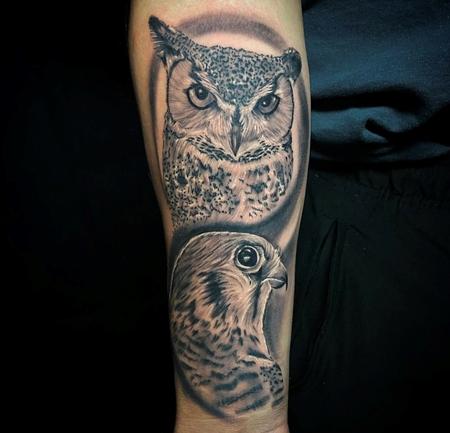 tattoos/ - Dayton Smith Birds Portrait - 144476